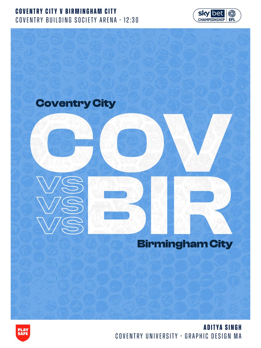 Another Saturday in our home. 

An early KO for #COVBIR in CV6. 🩵