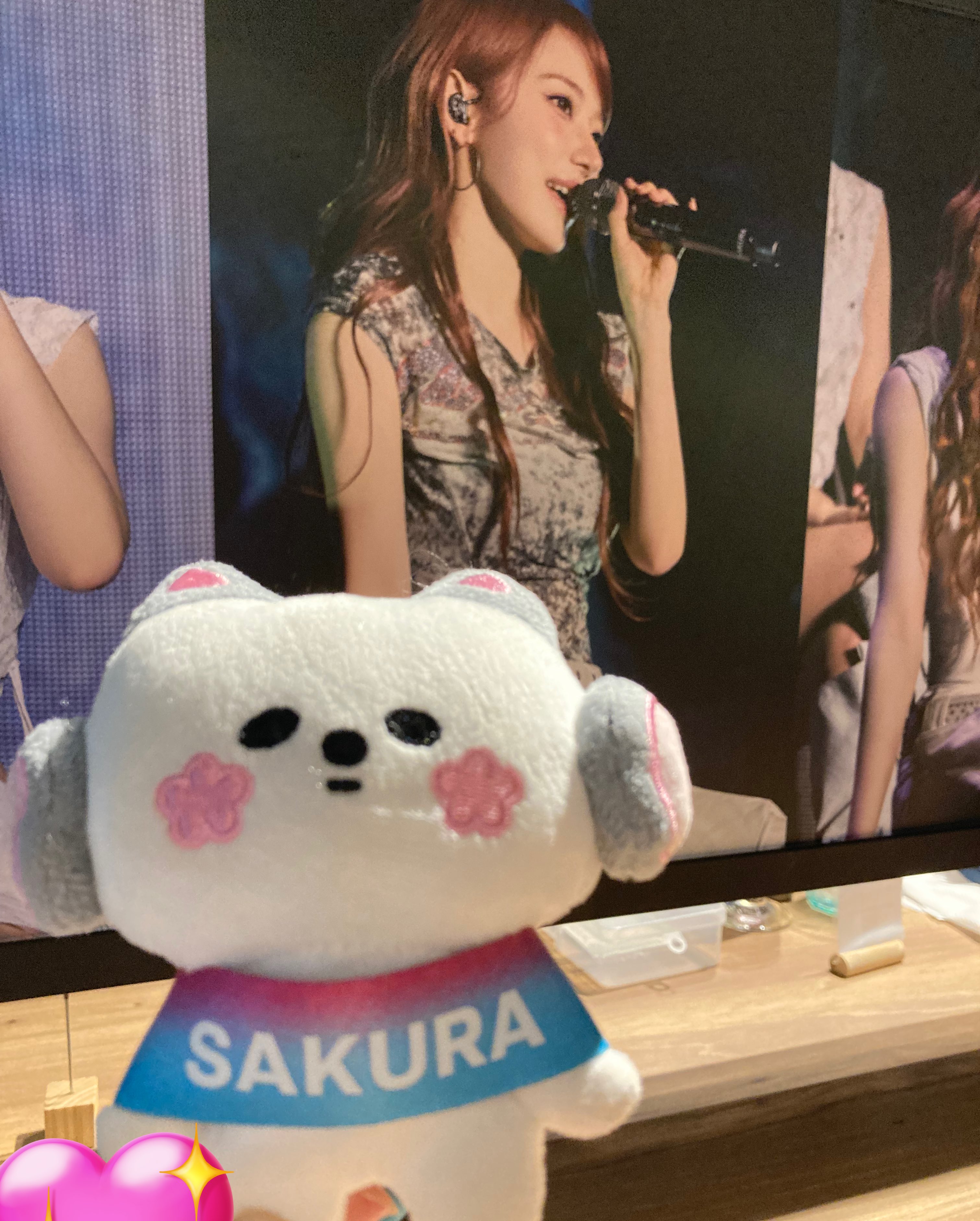 宮脇咲良　マグネットクリップ　✨値下げあり✨ 240816 宮脇咲良 Instagram アップデート : r/lesserafim