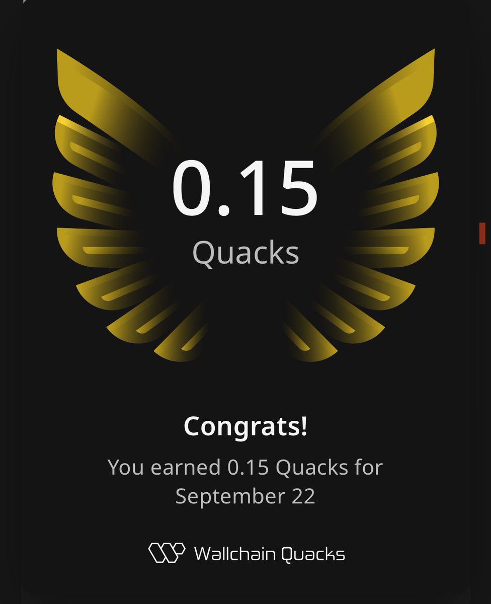 Gm guys and happy weekend…

Are you a quacker on @wallchain_xyz and <a href="/HeyElsaAI/">HeyElsa</a> ? 

gQuack, gElsa