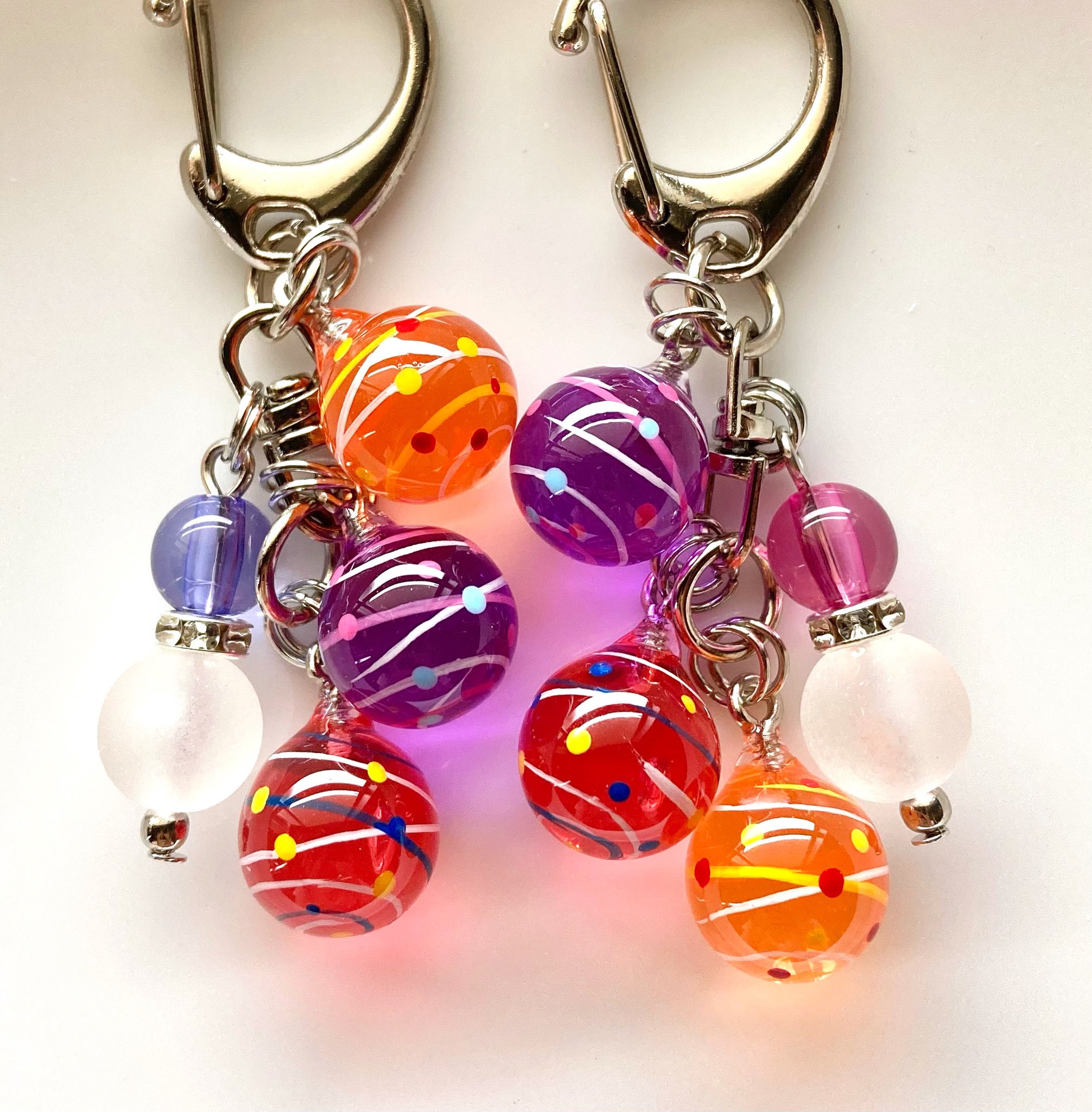 レジン　ハンドメイド　バッグチャーム　287 レジン ハンドメイド バッグチャーム 287