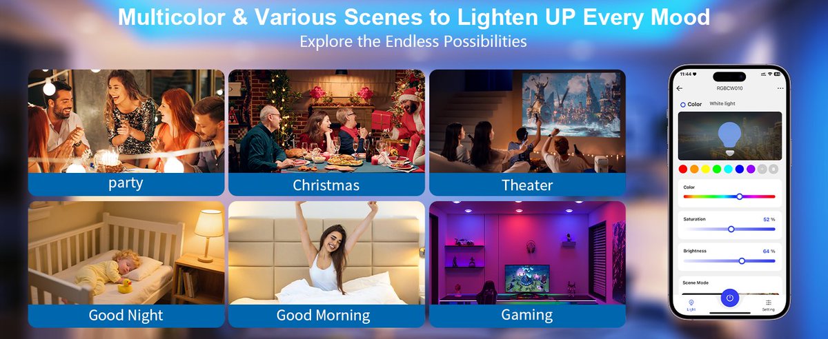 Lee123Feli19392's tweet image. Vtimes Smart Bulb # B0FDX4P5V2 # &quot;Grandma&apos;s warm kitchen. Cozy winter cabin. Your favorite café. Bring every comforting memory home.&quot;#smartlightbulbs #googlecontroldevices #alexacontroldevices #alexalightbulbs #googlelights #smarthomeaccessories #smarthomedevices