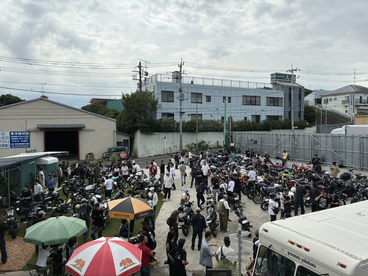 皆様本日はありがとうございました😊

反省と安堵と複雑な気持ちで、これから仕事です😭

次の開催などまだ考えてはいませんが、更にカフェレーサーを楽しんで頂けるようにYOKOHAMA CRは精進致します🙇

本当にありがとうございました！