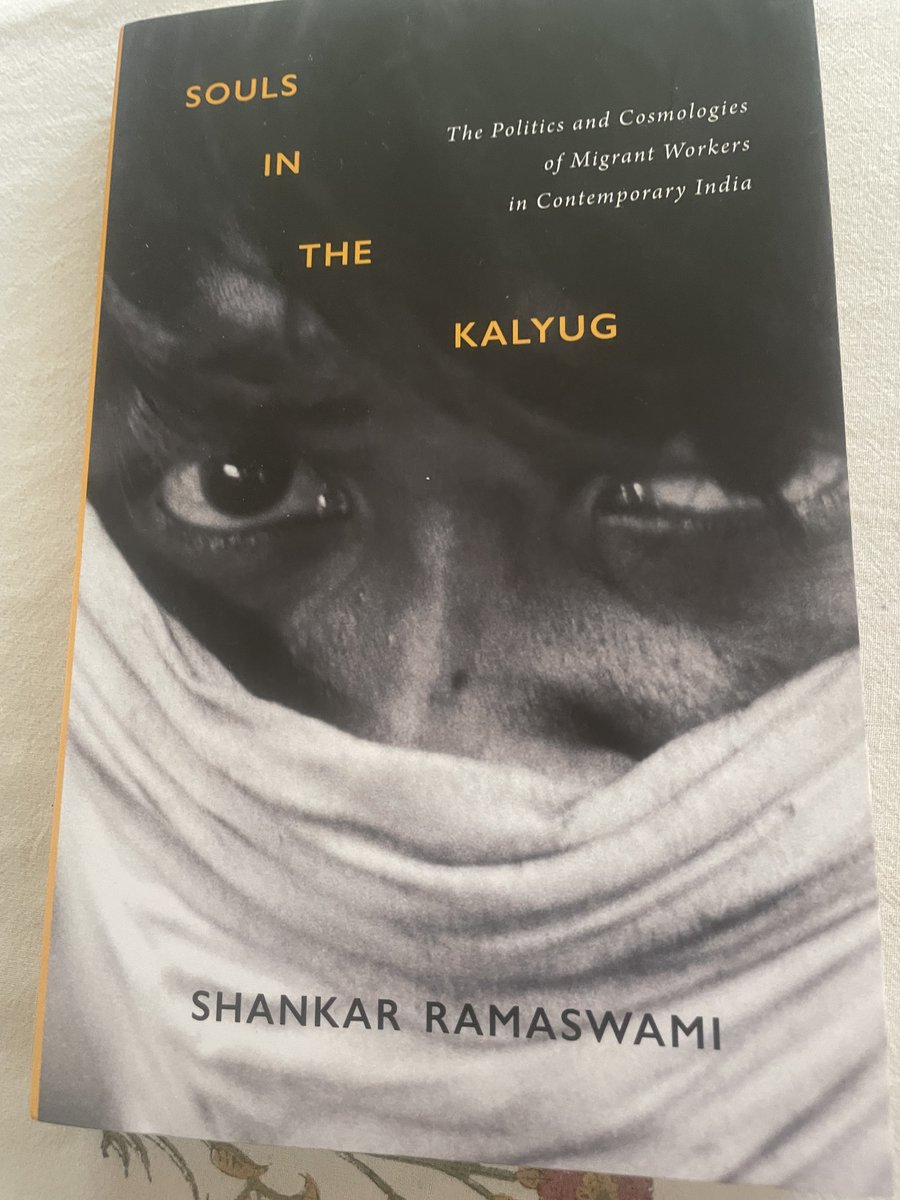 Ram_Guha's tweet image. This is a brilliant book, an ethnography of workers in Delhi that is deeply researched as well as beautifully written. Shankar Ramaswami explores the worlds of work, struggle, play and family life with an extraordinary sensitivity. @PermanentBlack @JindalGlobalUNI