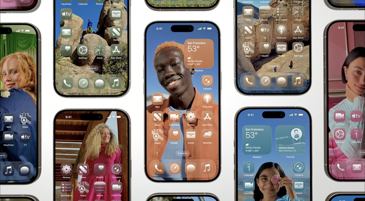 TechMtk's tweet image. iOS 26 is here with Liquid Glass design—translucent menus, AI-powered Lock Screen scenes, and smarter Siri! Paired with iPhone 17&apos;s 48MP cameras, it&apos;s a game-changer. Upgrading yet? #iOS26 #Apple #TechNews