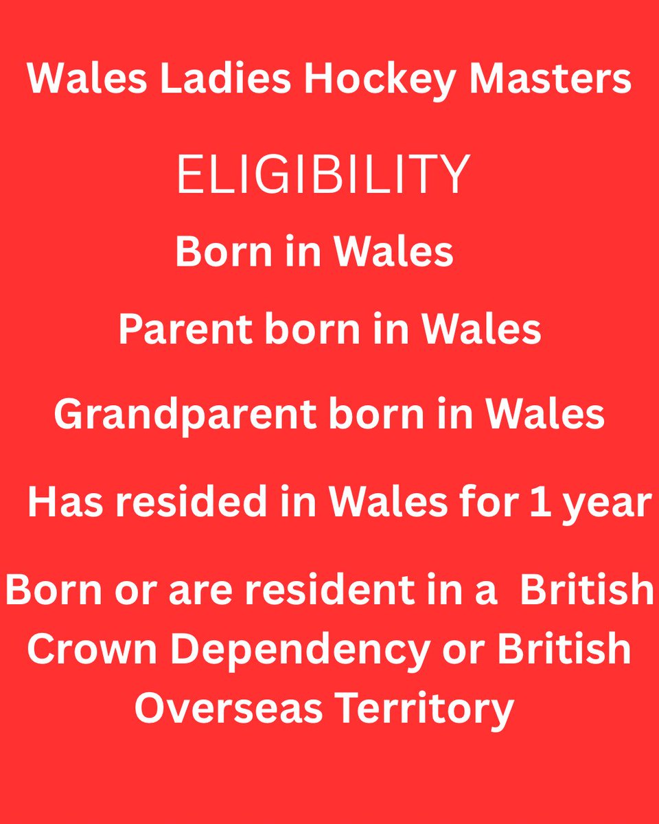 #WalesLadiesHockeyMasters #hockeytrials 
3 age groups start their journey on Sunday 28th September !
<a href="/HockeyWales/">Hoci Cymru</a> 
#mastershockey #hockey #welshhockey