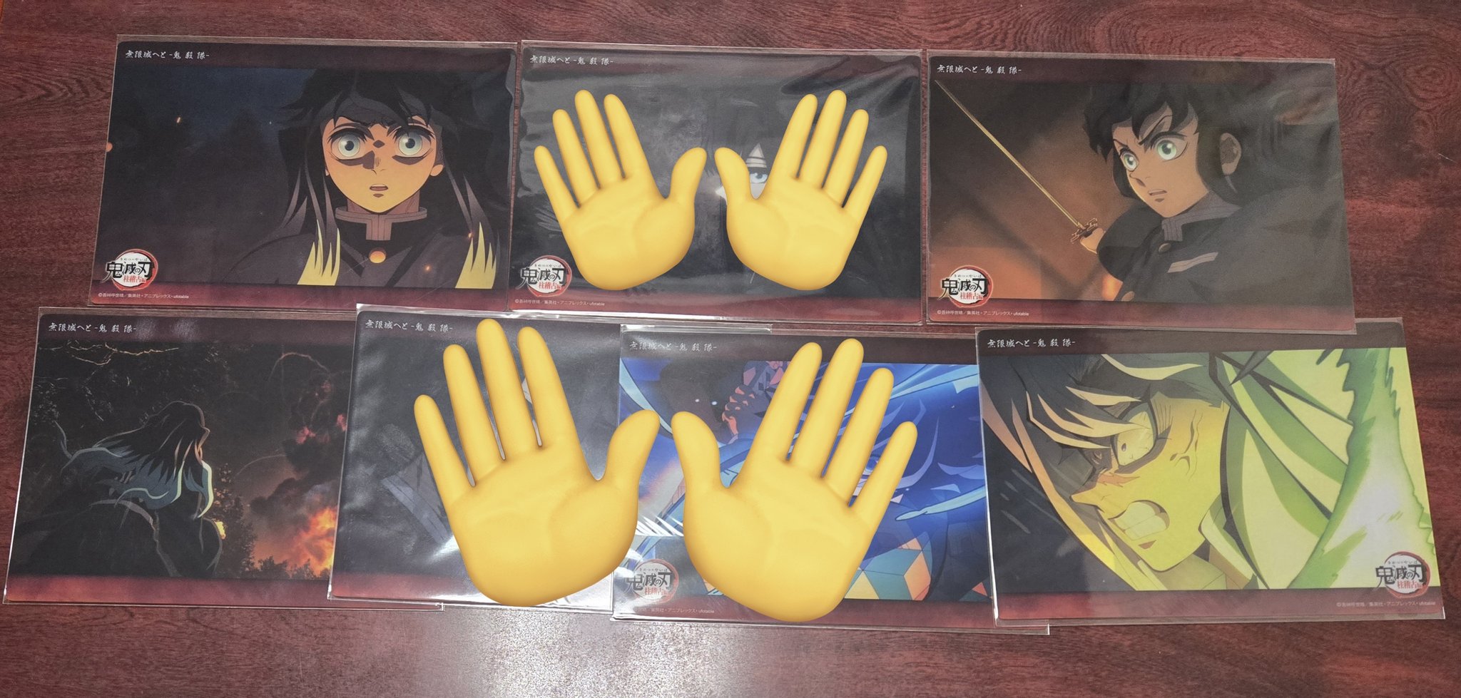 鬼滅の刃 ビッグクリアカード 稽古に励む隊士たち 参 鬼滅の刃 ビッグクリアカード WEBSHOPくじ -稽古に励む隊士たち
