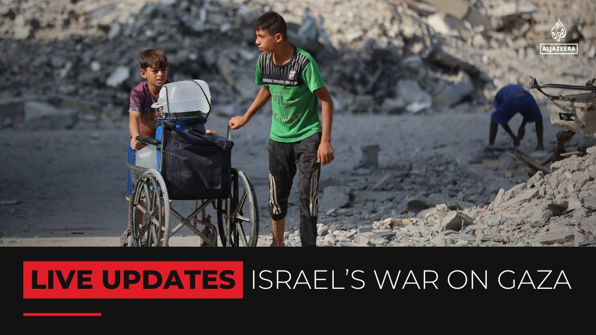 Israel’s ground invasion of Gaza’s largest city continues, leaving hundreds of thousands of Palestinians trapped, starved and under fire as relentless Israeli bombardment pounds the besieged enclave.

🔴 Follow our LIVE coverage: aje.io/o78zf2