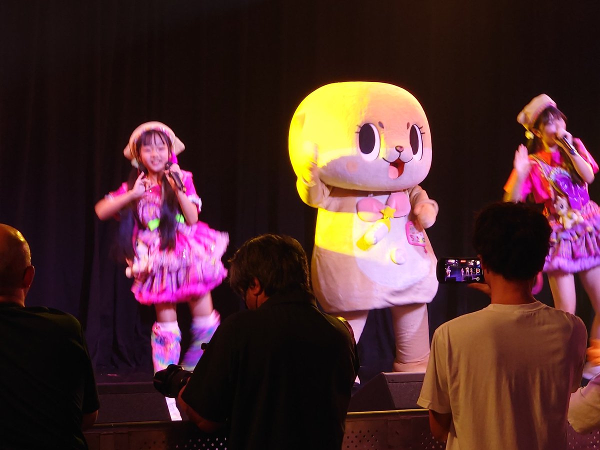 ReNYでライブ、タイテにちーたんあったけど本当に出てきた(^_^)/