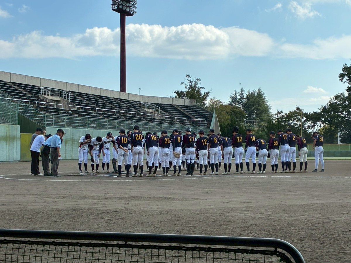 jichibaseball's tweet photo. 9月27日 秋季リーグ戦
vs 宇都宮大学

宇大        |00000102 |3
自治医大|00002002 |4

本日も宇大と対戦しました。
前回の課題を活かし、見事サヨナラ勝ちで終えることができました。
応援ありがとうございました！！ https://t.co/nugeVBKolU