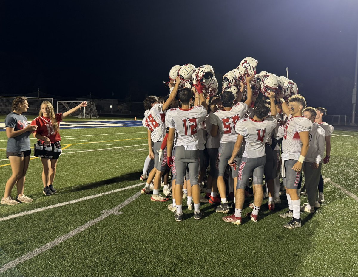 Clarity Affords Focus - good work- on to the next - Helmets Up! #CRUSADERFOOTBALL