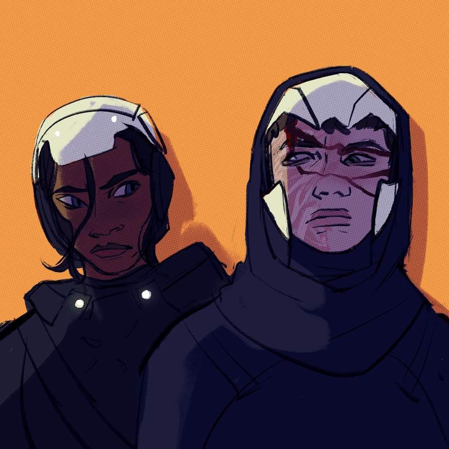 what if i was a black ops agent sent to kill you bc you were also a black ops agent but you lived and we were both girls