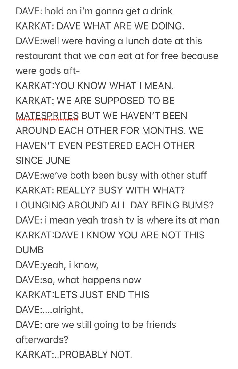 davekat week day six: parting #davekatweek #davekatweek2025 my first time writing dialogue!