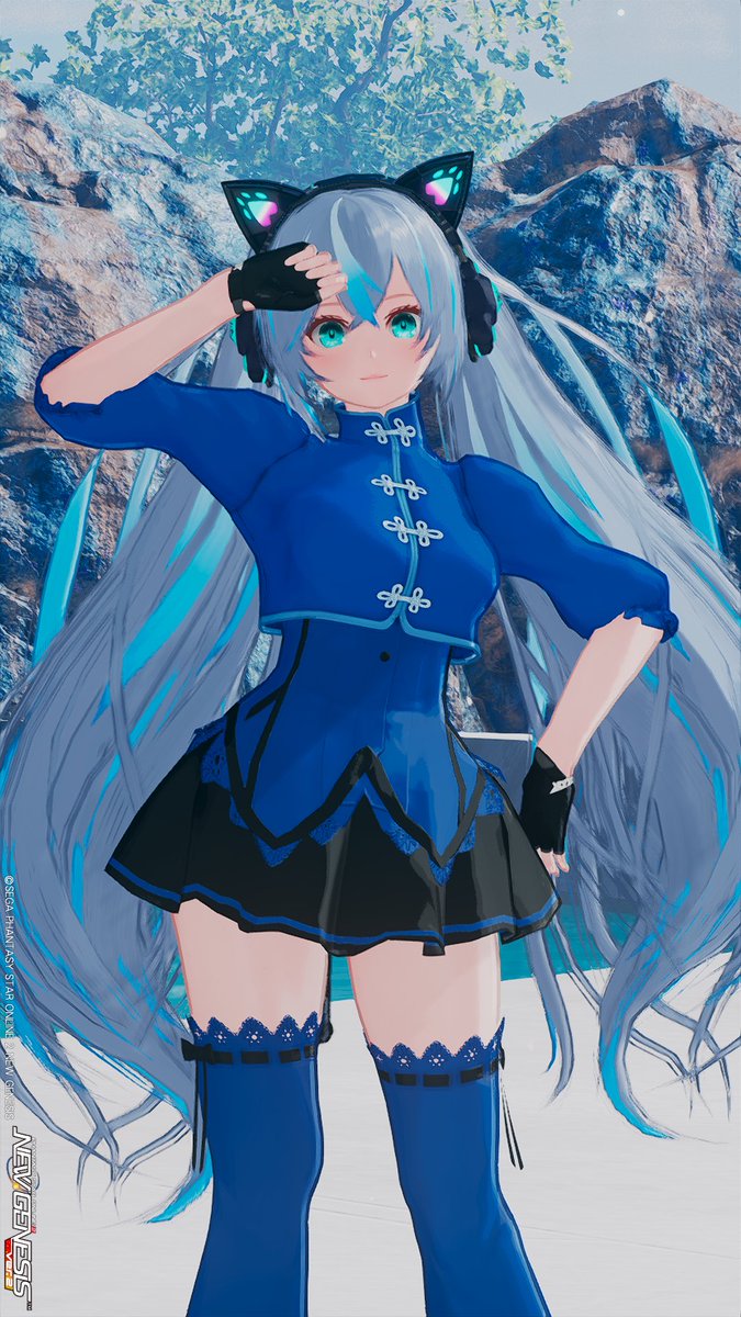 #メンテの日じゃないけどssを貼る 
#PSO2NGS_SS