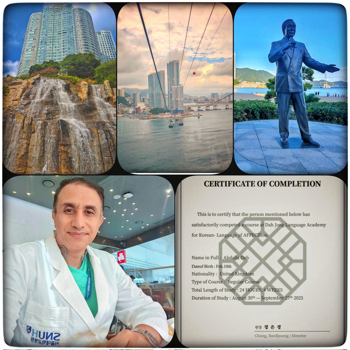 🎉 Just hit my Korean learning milestone!
I can now read Hangul 📝 
From “안녕하세요” to short sentences — what an amazing ride!
Feeling extra proud at my age 🤣 and excited for the next step 💖 with <a href="/drboss_urology/">Chang Wook Jeong</a> at the lovely <a href="/snuh_official/">Seoul National University Hospital</a> where we tackle #KidneyCancer 🧡🎗️