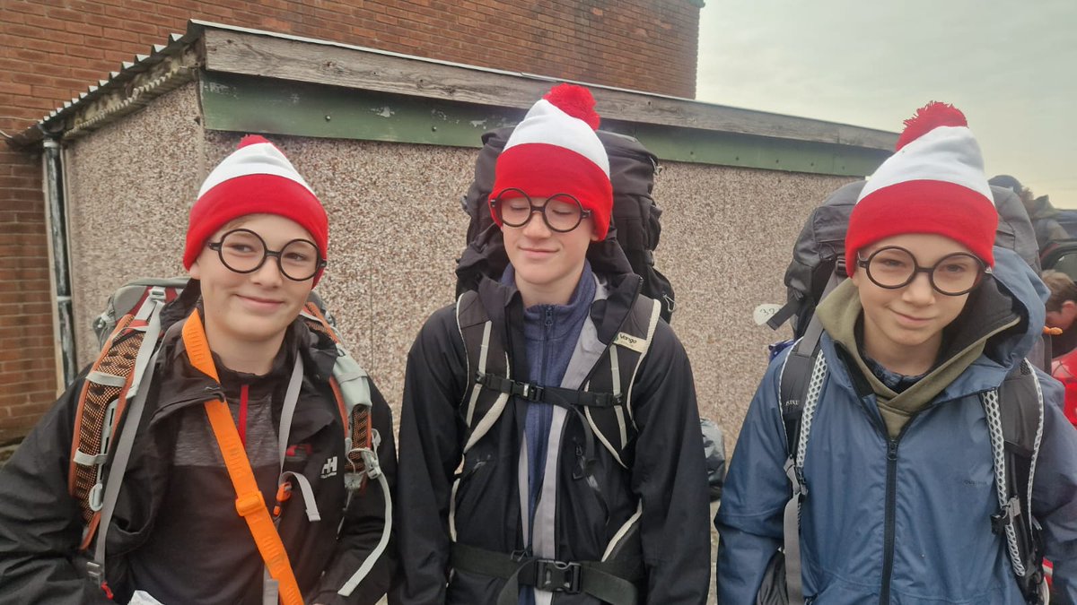 Has anyone found Wally? Team 328 from 1st Wilmslow are at Cheshire Hike #Cheshirehike <a href="/CheshireHike/">Cheshire Hike</a>