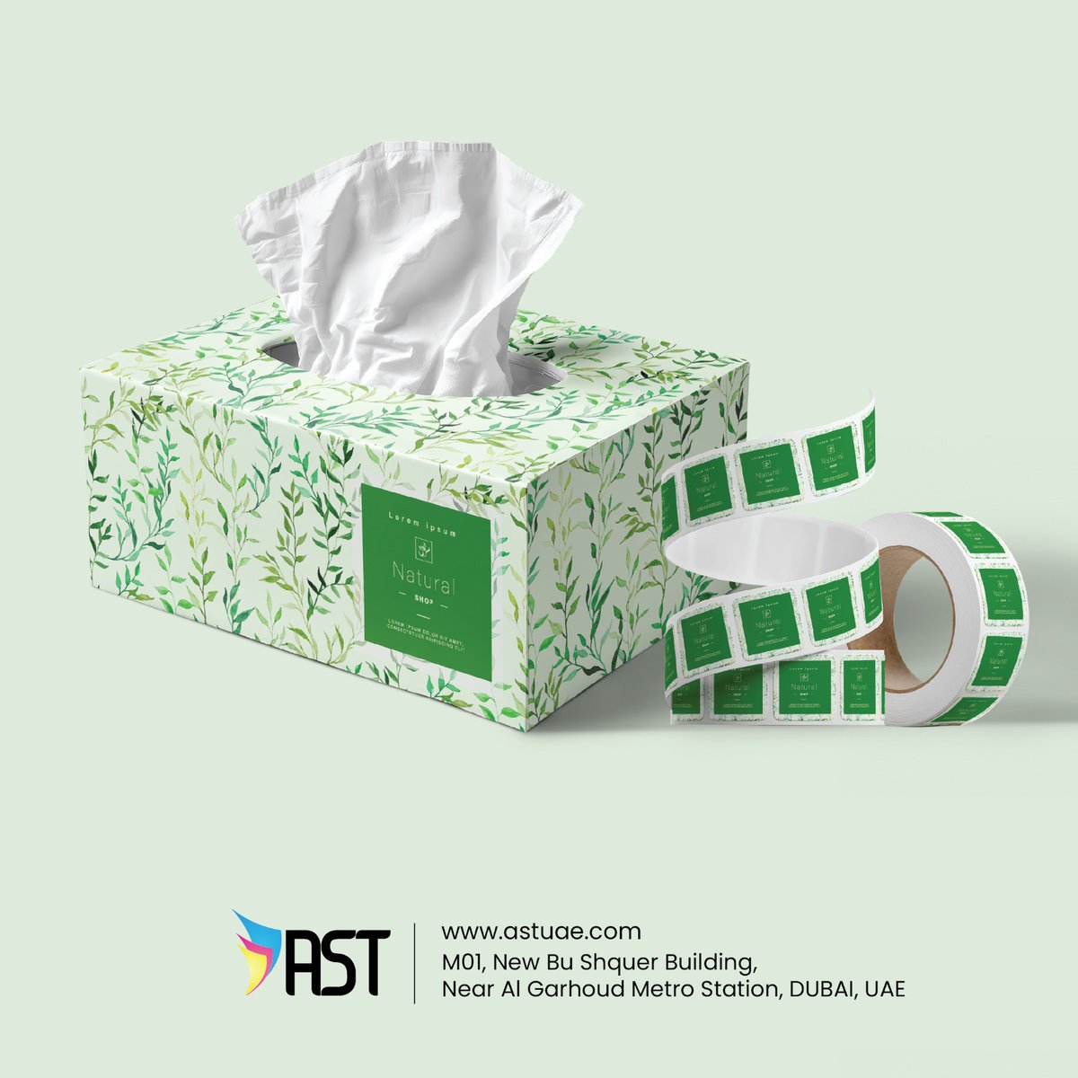 UaeAst's tweet image. Perfect Custom Printed Tissue Boxes &amp;amp; Labels for Your Brand
🌐astuae.com
✉info@astuae.com
CONTACT NO:+971 42865911
#CustomPrinting #TissueBoxDesign #ProductBranding #PackagingDesign #LabelPrinting #DubaiPrinting #UAEPrinting #ASTUAE #CustomLabels #BrandIdentity
