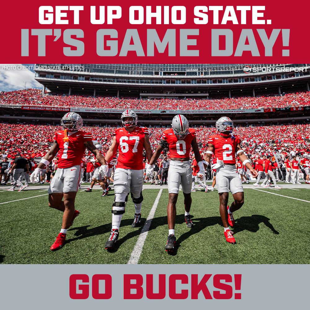 IT'S GAME DAY!!! GO BUCKS!!