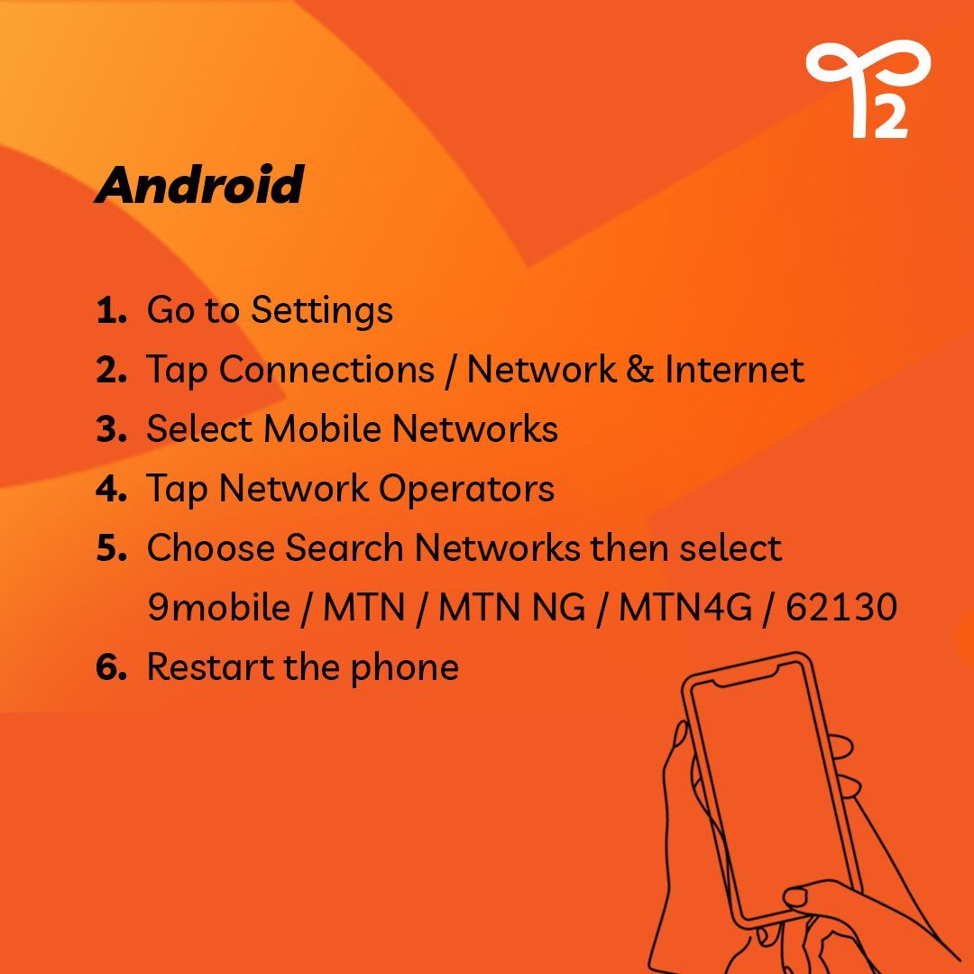 T2mobile_ng's tweet image. Switching unto the T2 network doesn’t need to be a hassle.
With T2, it’s easy, fast, and just a swipe away. 
Swipe through for steps to link your line.

#T2Mobile