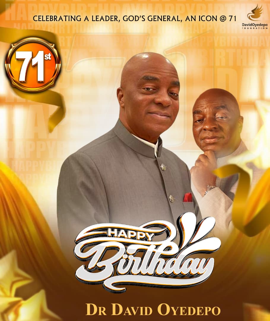 We are so grateful for your spiritual leadership, and the love you pour into many lives. Your dedication and hard work inspires us to do better every day. Wishing you endless happiness and fresh oil, God's abundant grace in the year ahead in Jesus name.