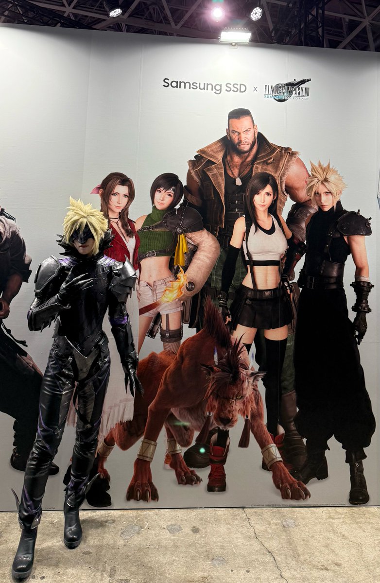 TGS1日目✨

#TGS2025 
#FF7R