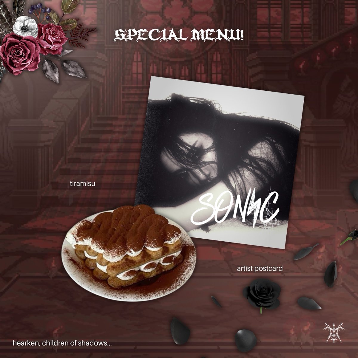 DIORneyToYou's tweet image. ⠀⠀

͏ ͏  ❪  𝐉𝐎𝐔𝐑𝐍𝐄𝐘 𝐓𝐎 𝐘𝐎𝐔  ❫     ⌕    DELIVERY !
                𓍢ִ໋🦇 ݁ ˖ִ ࣪  *    @540reau  ♡⸝⸝
    ಇ.  let the day’s fleeting joy and the feast’s dark sweetness be yours.

⠀⠀