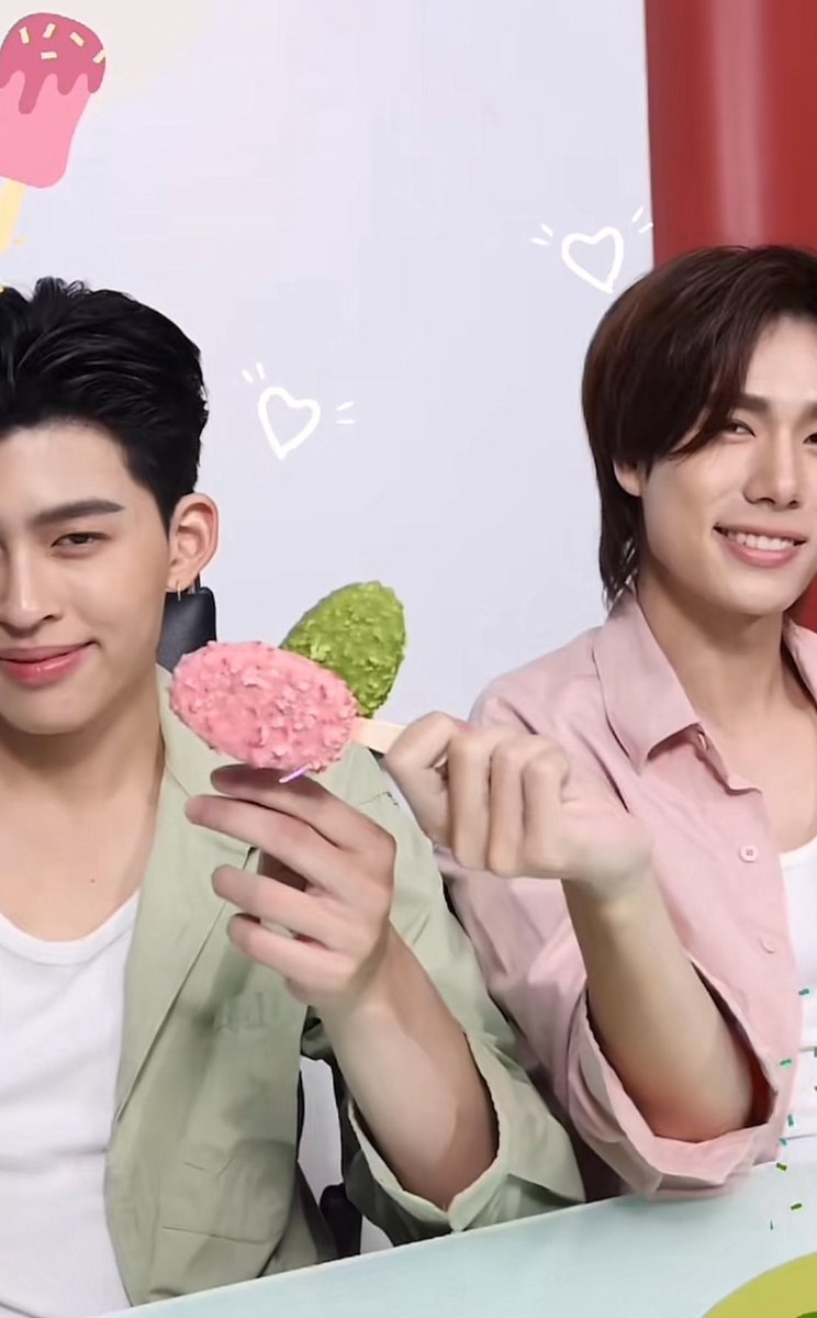 ถ้าไอติมพูดได้นะไอติมพูดว่าฉันยังไม่หวานเท่าพวกเธอสองคนเลย5555555555
#ปอนด์ภูวินทร์ #PondPhuwin