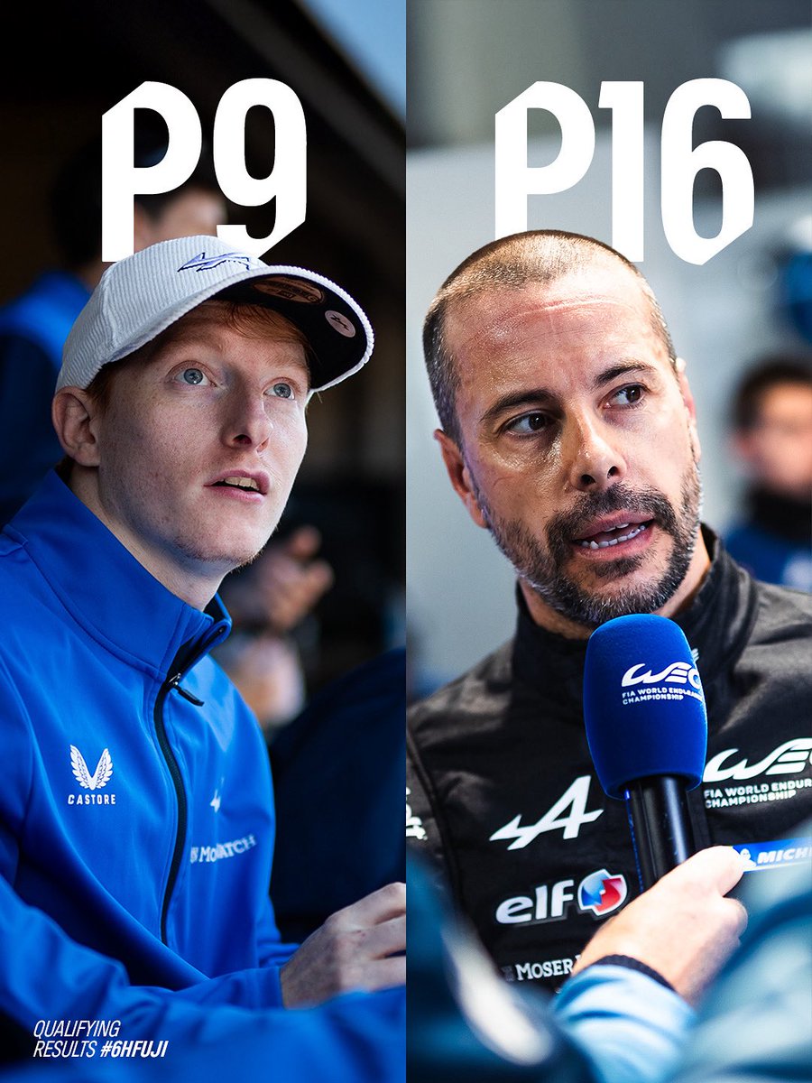 SignatechAlpine's tweet image. 🇯🇵 Grid is locked in for tomorrow’s #6HFuji!