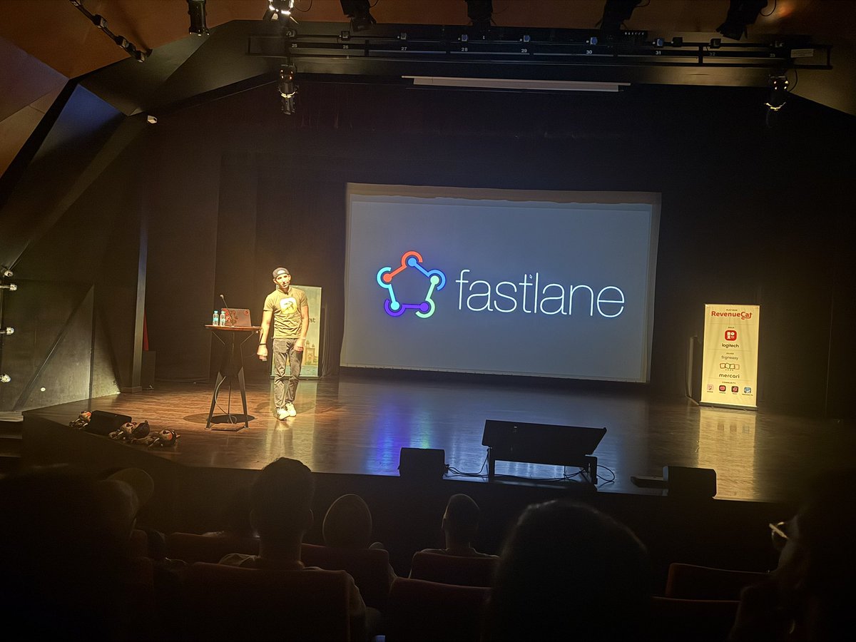 ashishkakkad8's tweet image. 🤯 Here is @joshdholtz from @FastlaneTools @RevenueCat at @swiftbharat for talk on DSL(Domain Specific Language)
#Fastlane #SwiftBharat