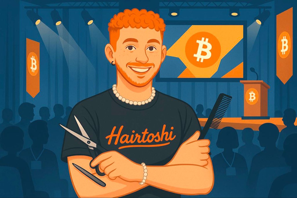Ich bin heute auf dem Blocktrainer-Event! 

Kurzhaarschnitt, lange Zeitpräferenz 😉

Komm vorbei und hol dir deinen Haarschnitt für Sats! 🧡