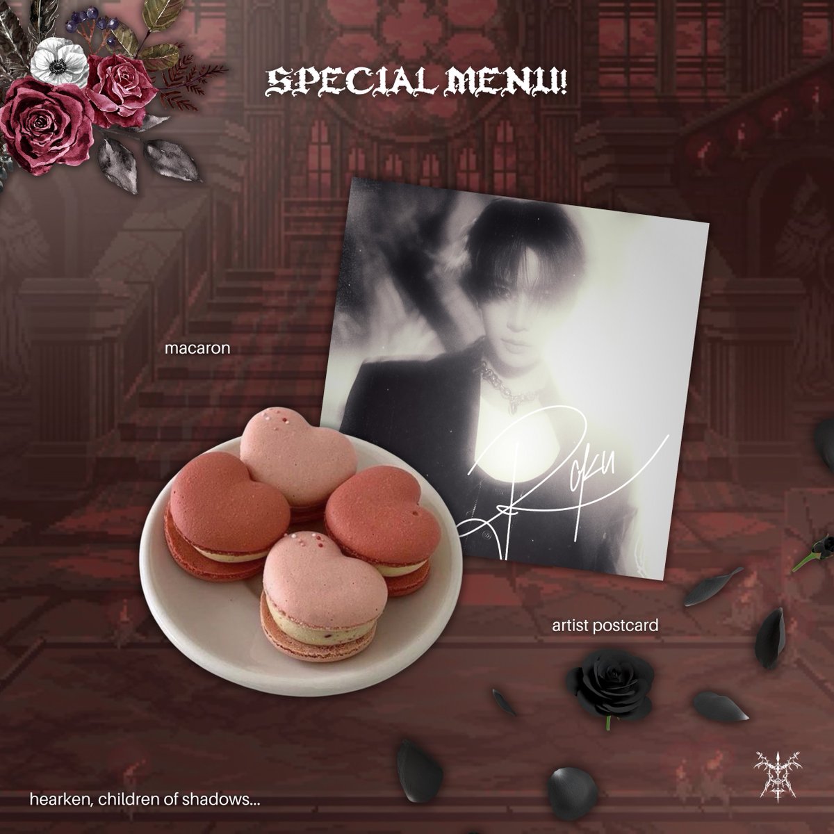 DIORneyToYou's tweet image. ⠀⠀

͏ ͏  ❪  𝐉𝐎𝐔𝐑𝐍𝐄𝐘 𝐓𝐎 𝐘𝐎𝐔  ❫     ⌕    DELIVERY !
                𓍢ִ໋🦇 ݁ ˖ִ ࣪  *    @ayukitohpre  ♡⸝⸝
    ಇ.  let the day’s fleeting joy and the feast’s dark sweetness be yours.

⠀⠀