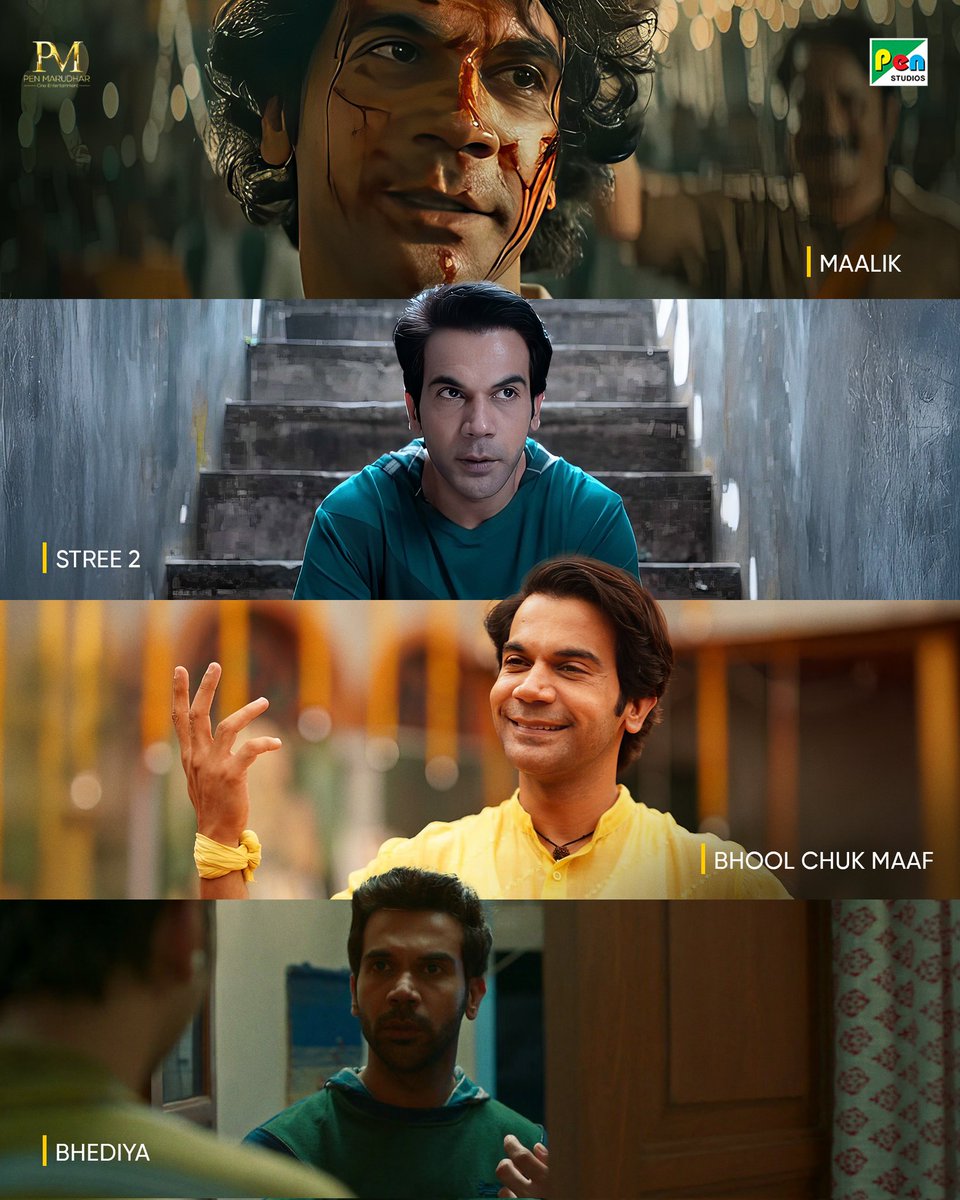 PenMovies's tweet image. Har ek film se humare dil pe raj karta hai @RajkummarRao 👑

#StarinFocus #RajkummarRao #VersatileActor #PenMovies