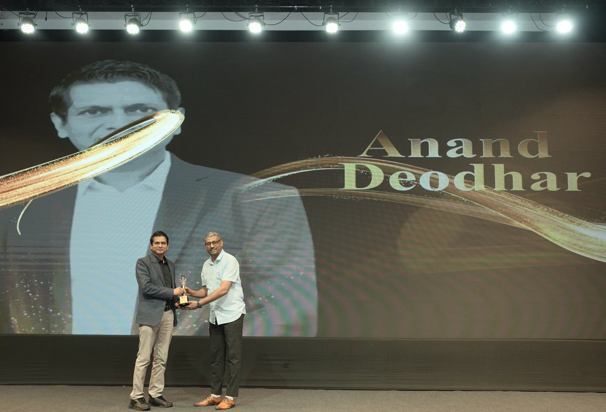 🏆CIO of the Year🏆

Thrilled to celebrate Anand Deodhar for being recognized as the CIO of the Year with the prestigious Maestro Award 2025 at BSides Ahmedabad 0x06! 

Your strategic vision and relentless efforts are shaping the future of cybersecurity and inspiring countless