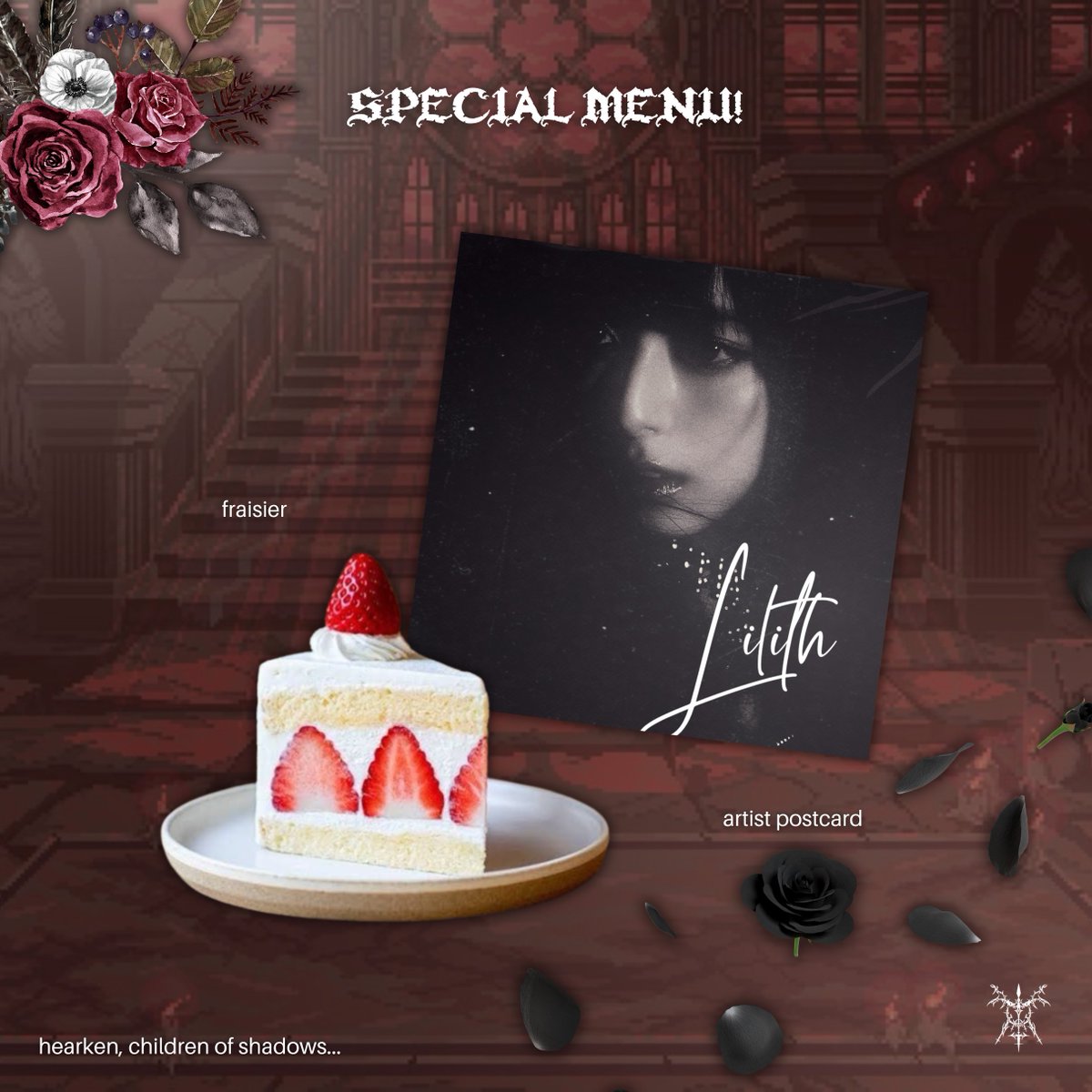 DIORneyToYou's tweet image. ⠀⠀

͏ ͏  ❪  𝐉𝐎𝐔𝐑𝐍𝐄𝐘 𝐓𝐎 𝐘𝐎𝐔  ❫     ⌕    DELIVERY !
                𓍢ִ໋🦇 ݁ ˖ִ ࣪  *    @sauntiela  ♡⸝⸝
    ಇ.  let the day’s fleeting joy and the feast’s dark sweetness be yours.

⠀⠀