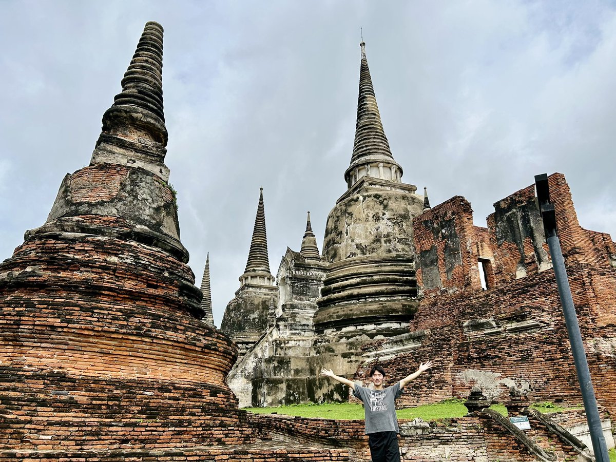 aki_start18's tweet photo. 2025.9.5-9

タイで寺院と遺跡巡り🇹🇭✈️
海外へ行くのは、2月のTongali海外研修🇮🇳ぶりでした！
次は年内に中国へ行きたいと考えています！ https://t.co/LTcjynr1PK