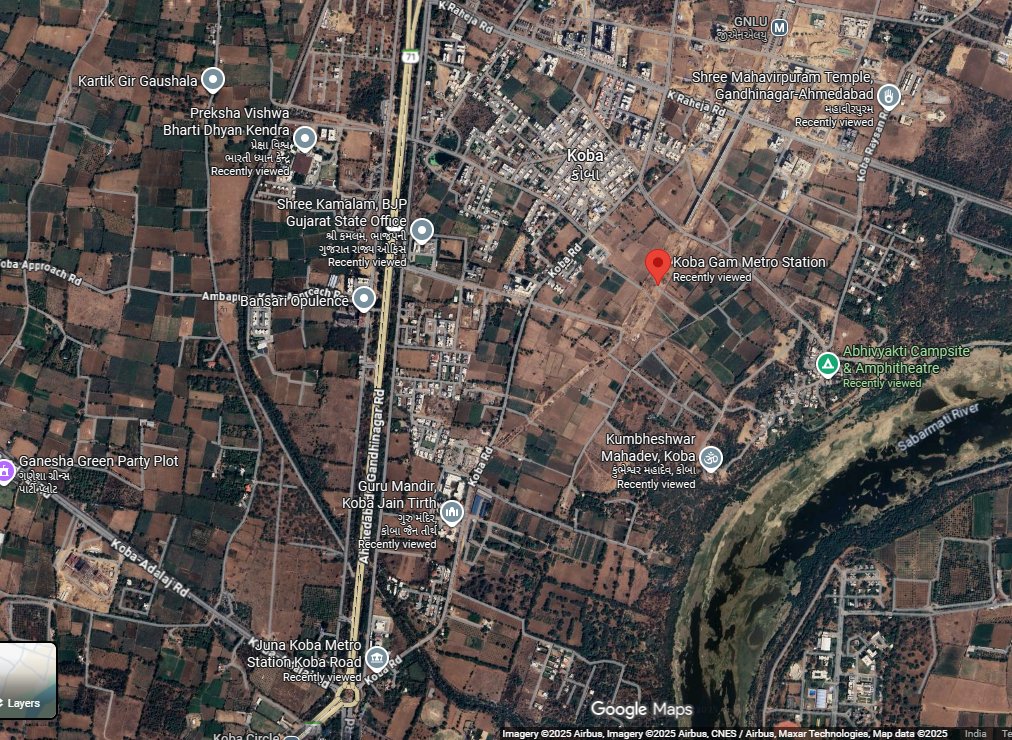 Koba Gam, Juna Koba Metro Stations Open Tomorrow; Key Destinations at Walking Distance