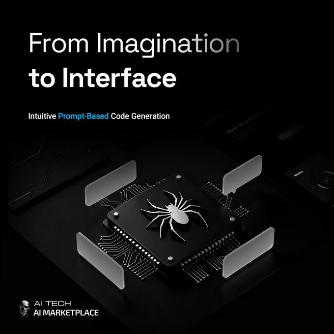 annyd22's tweet image. Stop wasting hours coding frontends⏳

Turn your vision into a ReactJS website INSTANTLY with Tarantula on the @AITECHIO AI Marketplace. 

Describe your idea in plain English → Generate, preview &amp;amp; customize live → Deploy.

Cut prototyping time by 80%. #AITECH $AITECH
Link: 🔗…