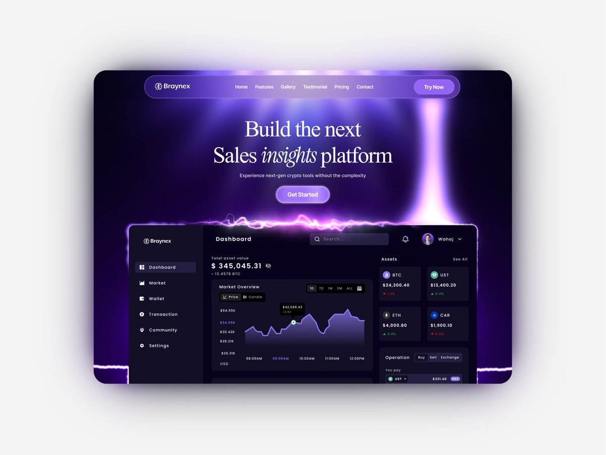 thekhanwork's tweet image. If you want landing page Design + Development Hire us for just 1500$ We will cook something that will convert your leads into Sales.