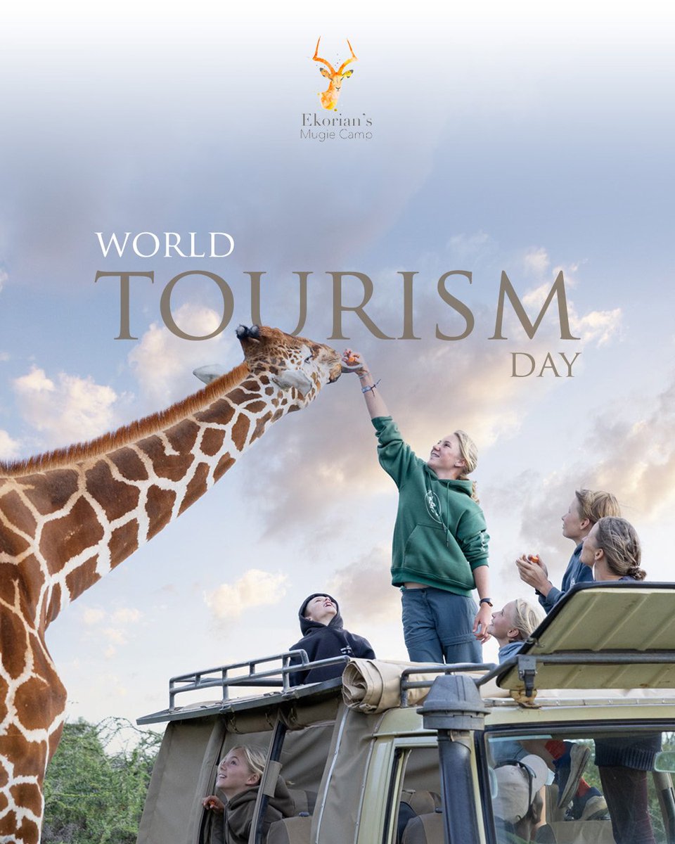 This World Tourism Day, we celebrate the spirit of discovery and the shared journeys that connect us all. 🌍✨

#WorldTourismDay #EkorianMugieCamp #TravelWithPurpose