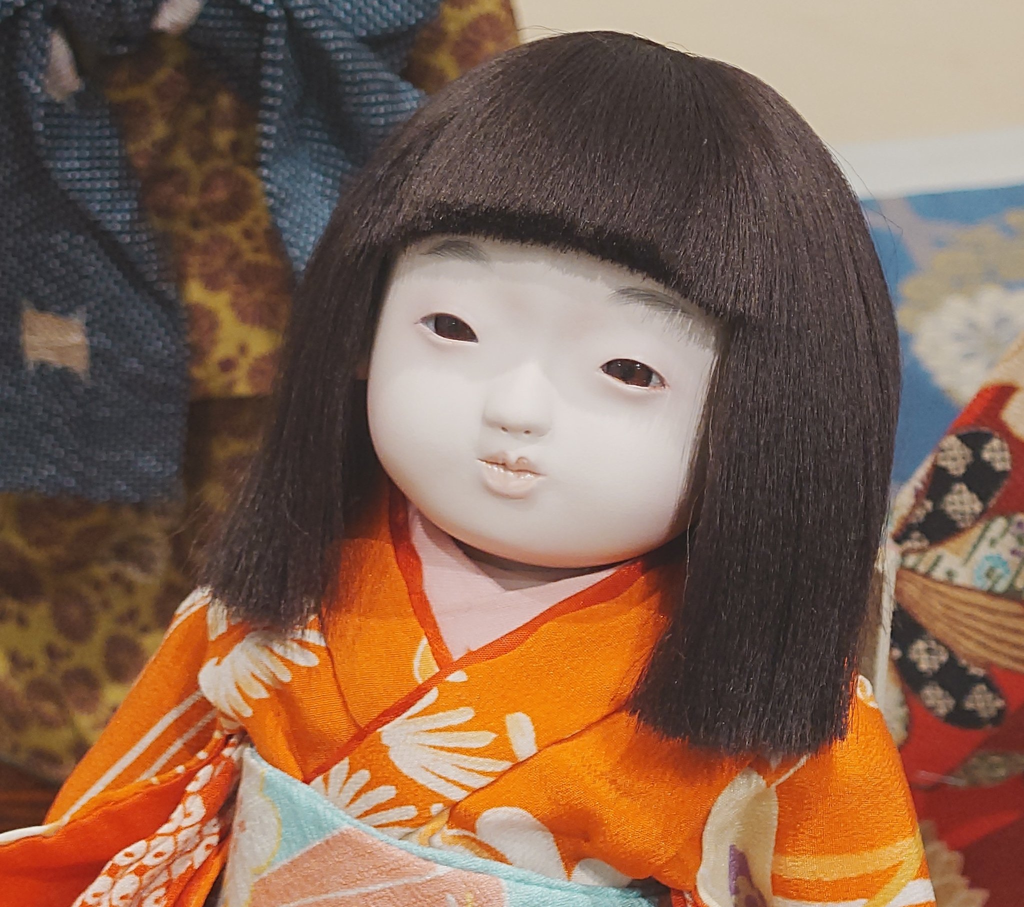 最高級東光作市松人形 松乾斎東光 市松人形展