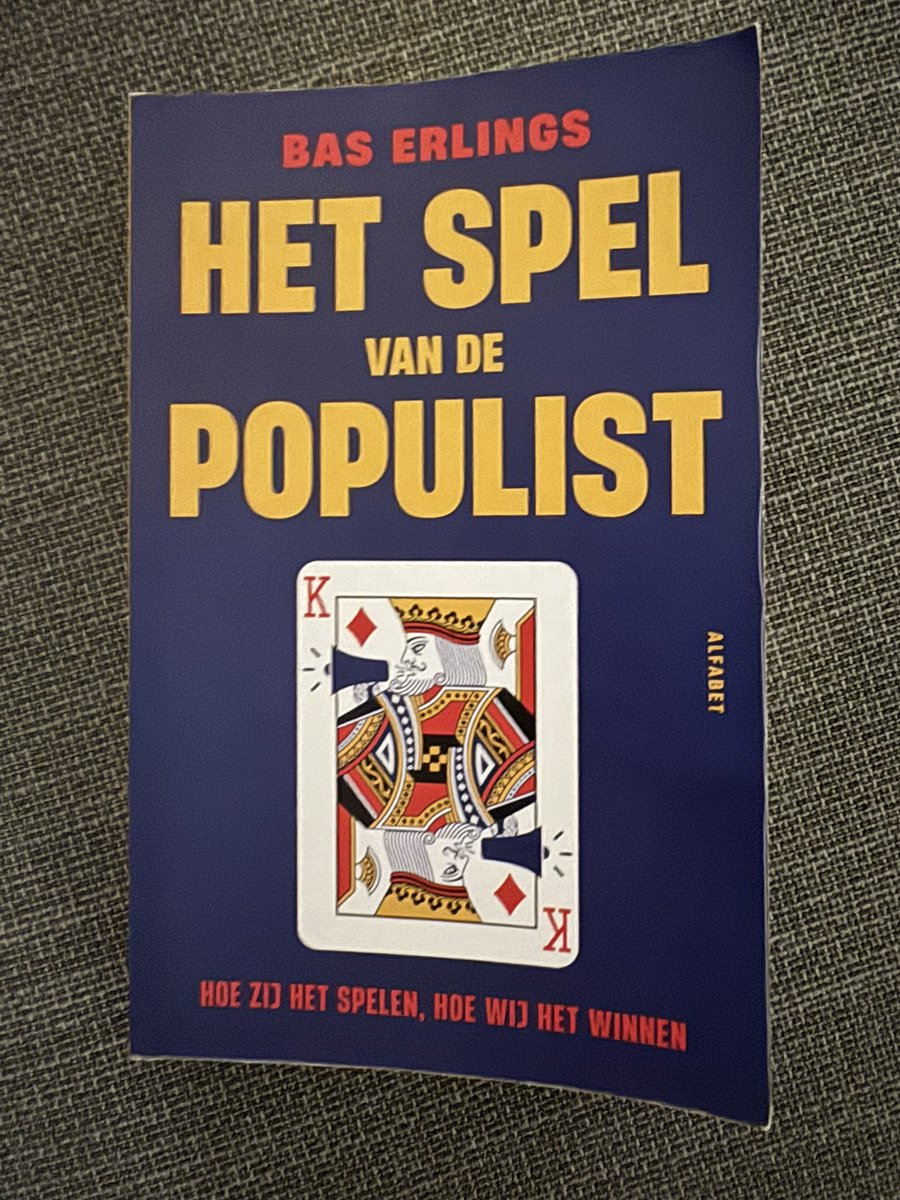 Op advies van <a href="/dijkhoff/">Klaas Dijkhoff</a> dit boek gelezen. Makkelijk leesbaar en leerzaam. Ook goed om te lezen hoe belangrijk meerzijdig partijdig zijn is om verbinding te maken en tegelijkertijd ook laat zien hoe ingewikkeld dat is. Ik kan het van harte aanbevelen! 

<a href="/Baserlings/">Bas Erlings</a> #verkiezingen