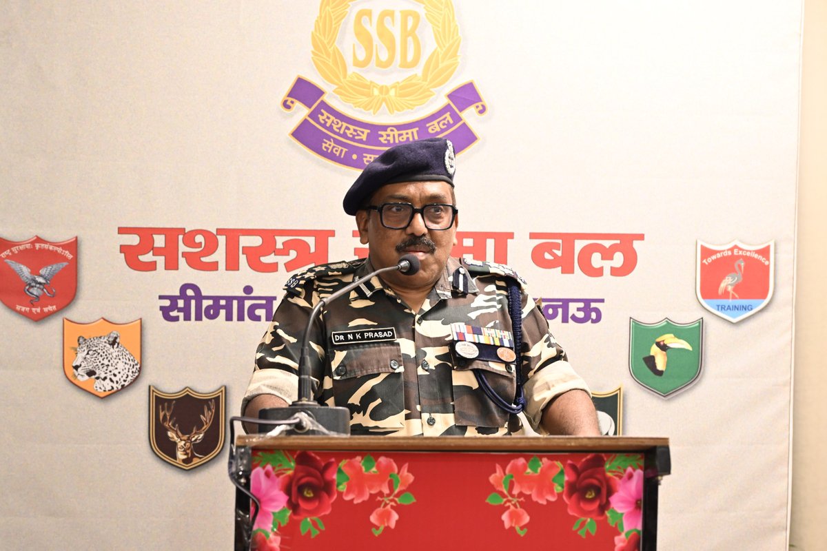 SSBFTRLUCKNOW's tweet image. 26.09.2025 को फ्रंटियर HQ #SSB लखनऊ में #स्वस्थनारीसशक्तपरिवार अभियान के तहत महिला स्वास्थ्य कार्यशाला आयोजित। श्री रत्न संजय, IG के मार्गदर्शन में डॉ. तनु शर्मा व डॉ. दीपती वर्मा ने स्त्रीरोग स्वास्थ्य पर व्याख्यान दिए। 671 प्रतिभागी ऑनलाइन जुड़े।&quot; @PIBHomeAffairs
@SSB_INDIA