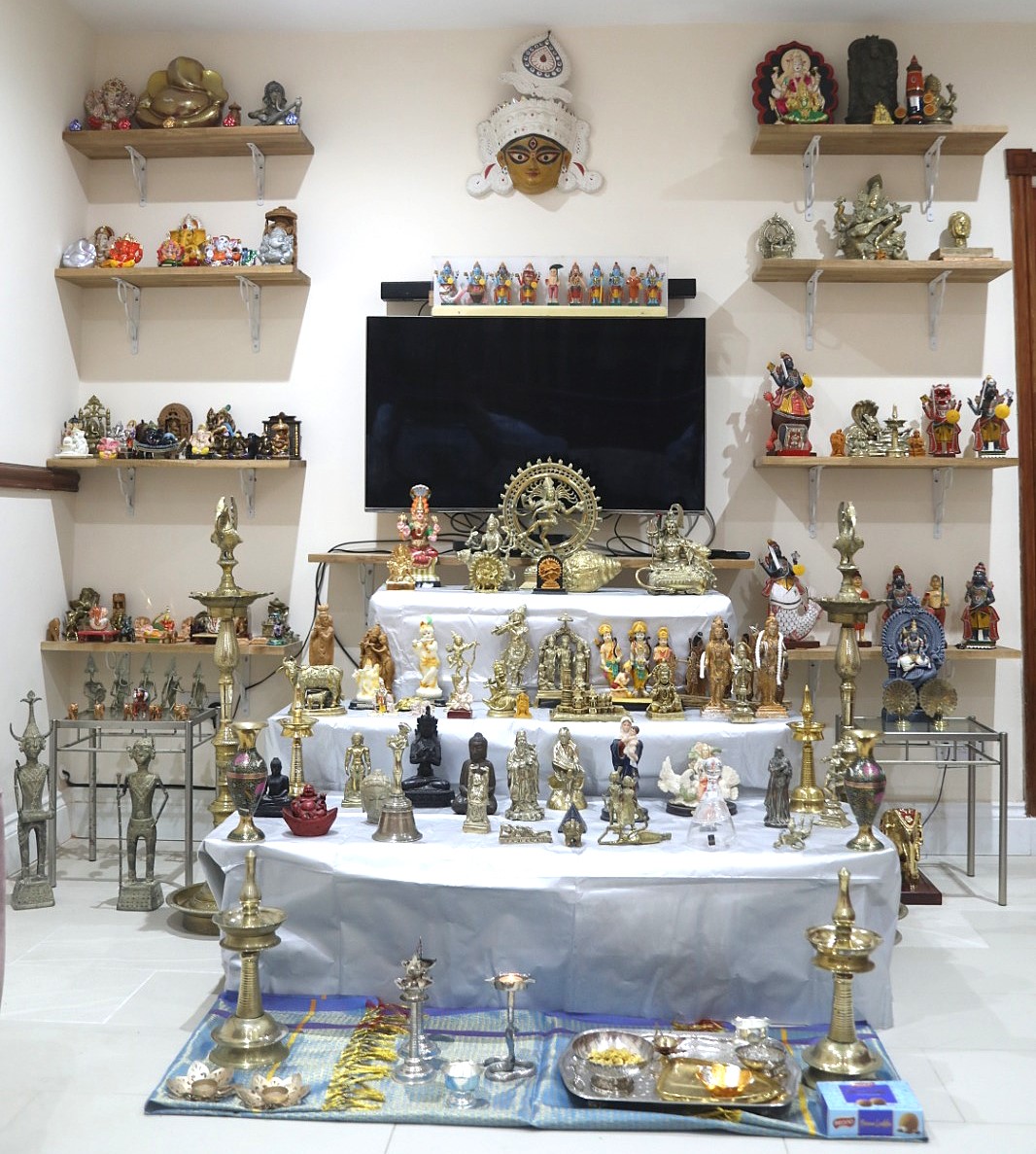 Happy Dussera: As before we have Gollu (Bommala Koluvu) at home this year too .All are welcome . Sep 24-30th , any day between 6-9 pm. Look forward to seeing you all.