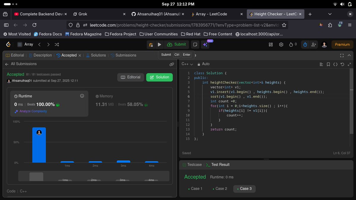 ulhaqcdr's tweet image. Day 08/ 90
#CodingProblem #logic #leetcode #LearnInPublic