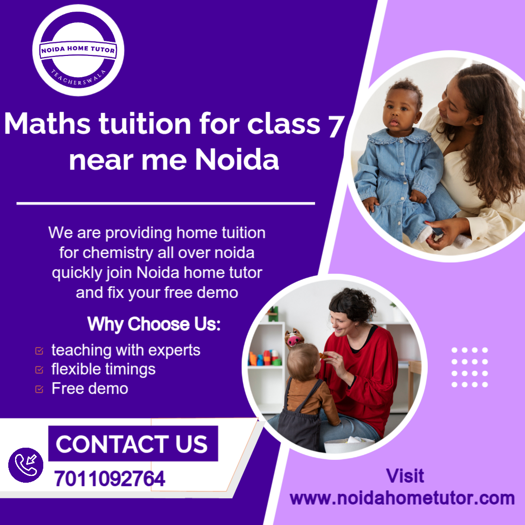 noida_teachers's tweet image. Is your Class 7 child struggling with Maths in Noida? 

Algebra &amp;amp; Geometry getting tricky?
We provide expert, focused Maths tuition in Noida to build confidence &amp;amp; boost grades!

✅ Small batches
✅ CBSE aligned
 Sector [Your Sector]
DM for a FREE demo! #MathsTuition #Noida