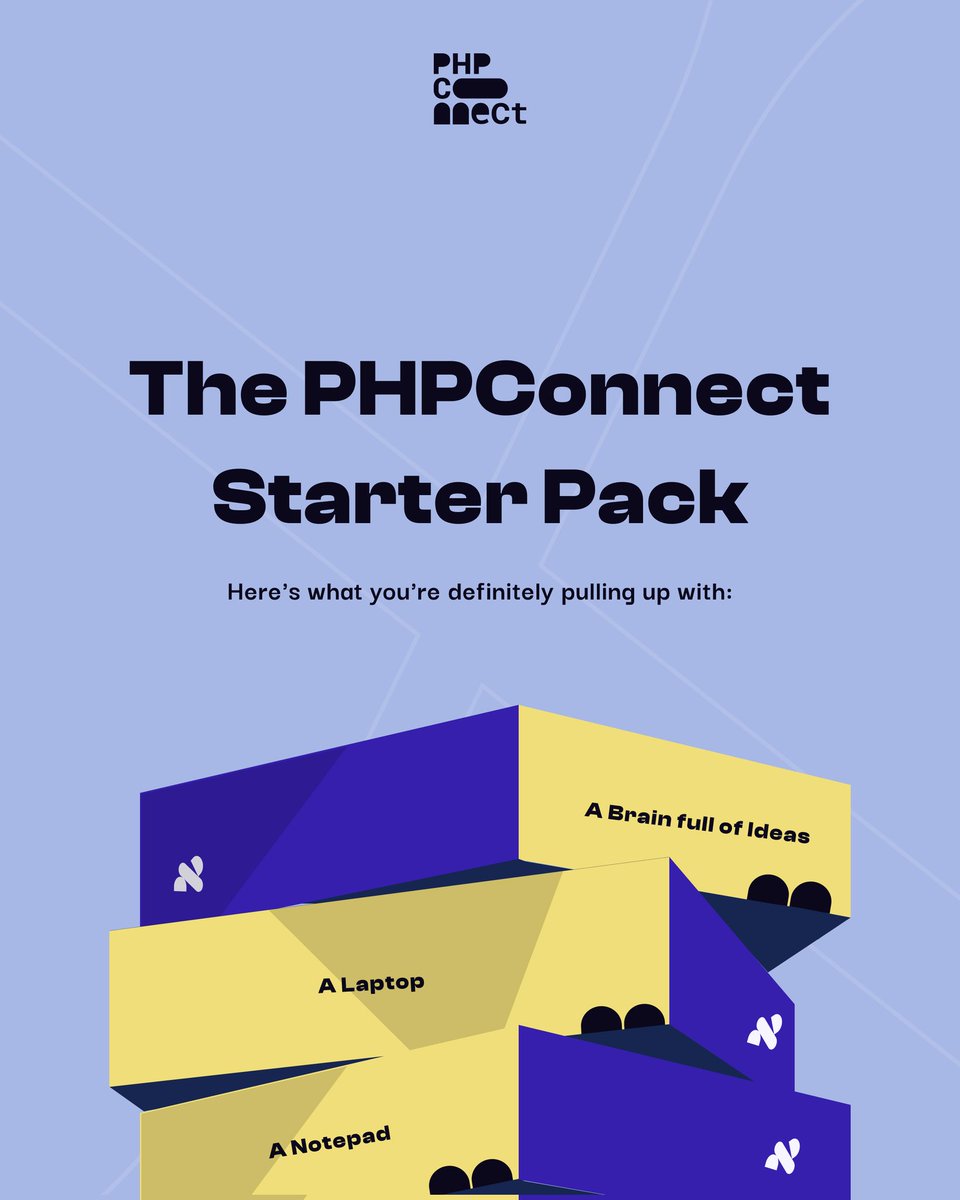 PhpTalks's tweet image. Here&apos;s what you’re definitely pulling up with:

💻 A laptop
👕 A hoodie - weather or not
🧠 A brain full of memes, ideas, and 3 hours of sleep
😂 One inside joke from the last PHPCONNECT you still quote.

tsh.ink/phpconnect25

#PHPCONNECT #PHPCONNECT25
#buildersedition