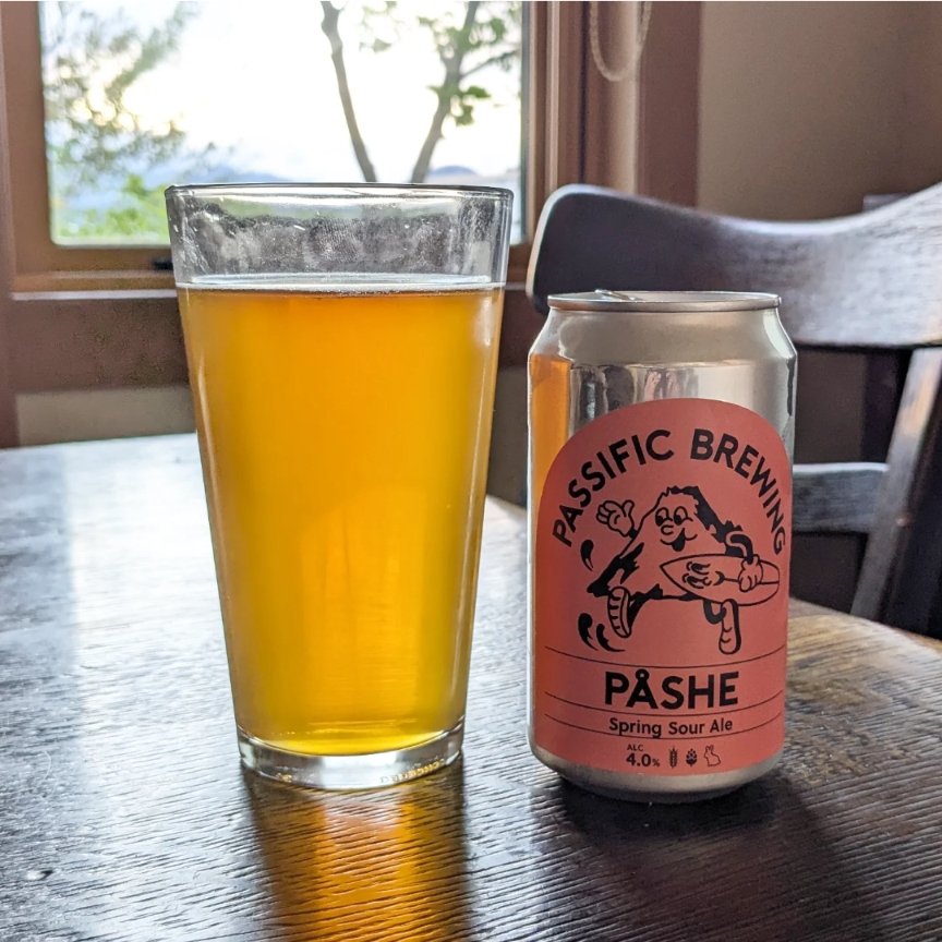 5410brew's tweet photo. #呑みの記録 
Passific Brewing,PÅSHE.Spring Sour Ale https://t.co/DzLfRprSVx