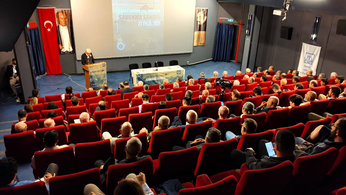 TMMOB Sanayi Kongresi'ne Giderken Savunma Sanayii Etkinliği, Ankara'da MMO Eğitim ve Kültür Merkezi'nde gerçekleştiriliyor.

mmo.org.tr/merkez/haber/t…
