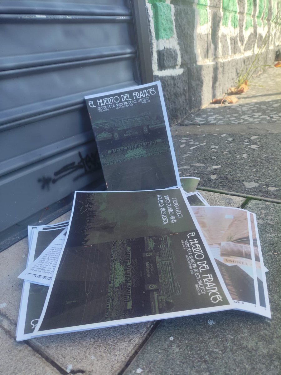 Gradona de los Malditos (@gradonamalditos) on Twitter photo Ya está aquí, ha vuelto.
Nueva edición del fanzine.
📍Local de la APR
🪙 2€
<a href="/APR_Racing/">APR Real Racing Club</a> Ya está aquí, ha vuelto.
Nueva edición del fanzine.
📍Local de la APR
🪙 2€
<a href="/APR_Racing/">APR Real Racing Club</a>