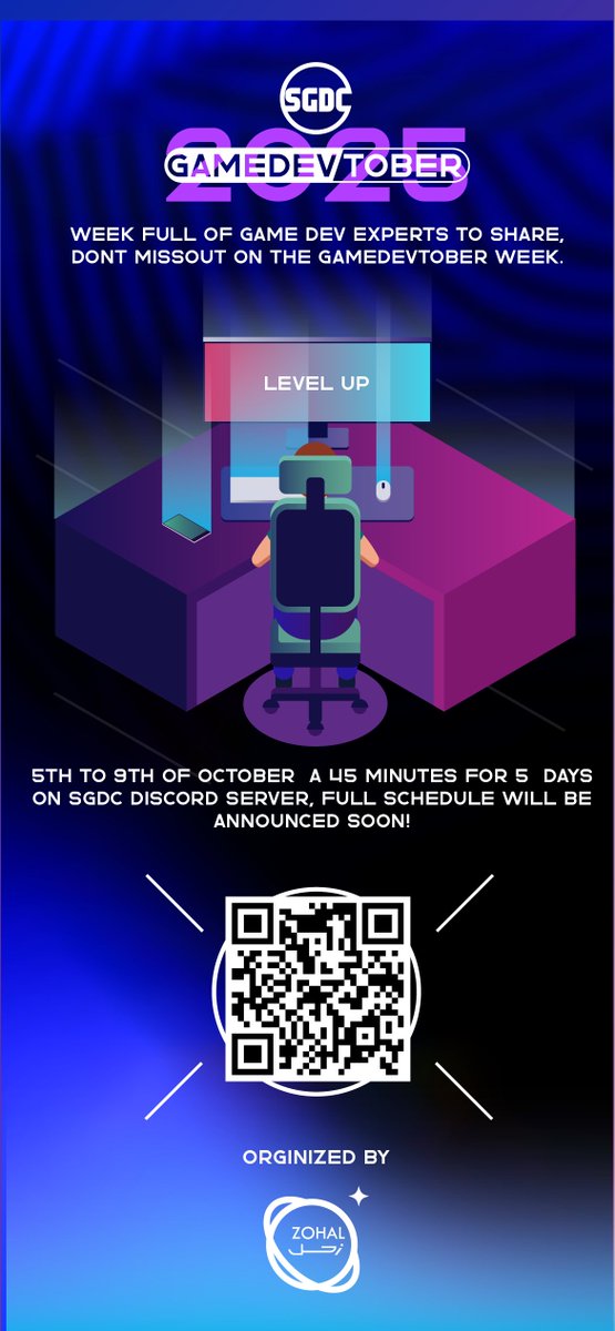 اسبوع حافل بالمتحدثين المحترفين في مجال #تطوير #الالعاب 
خلك بالقرب اعلان الجدول قريبا #SGDC