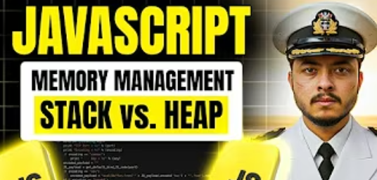 pa_abhaysinh's tweet image. ๐ Day 18
JavaScript Memory Management:
โก Stack โ Fast, stores primitives & function calls
๐ฆ Heap โ Flexible, stores objects & reference types
โจ Garbage Collector frees unused memory automatically.
๐งNeed to watch again.
#JavaScript #Defence #WebDevJourney #LearnInPublic